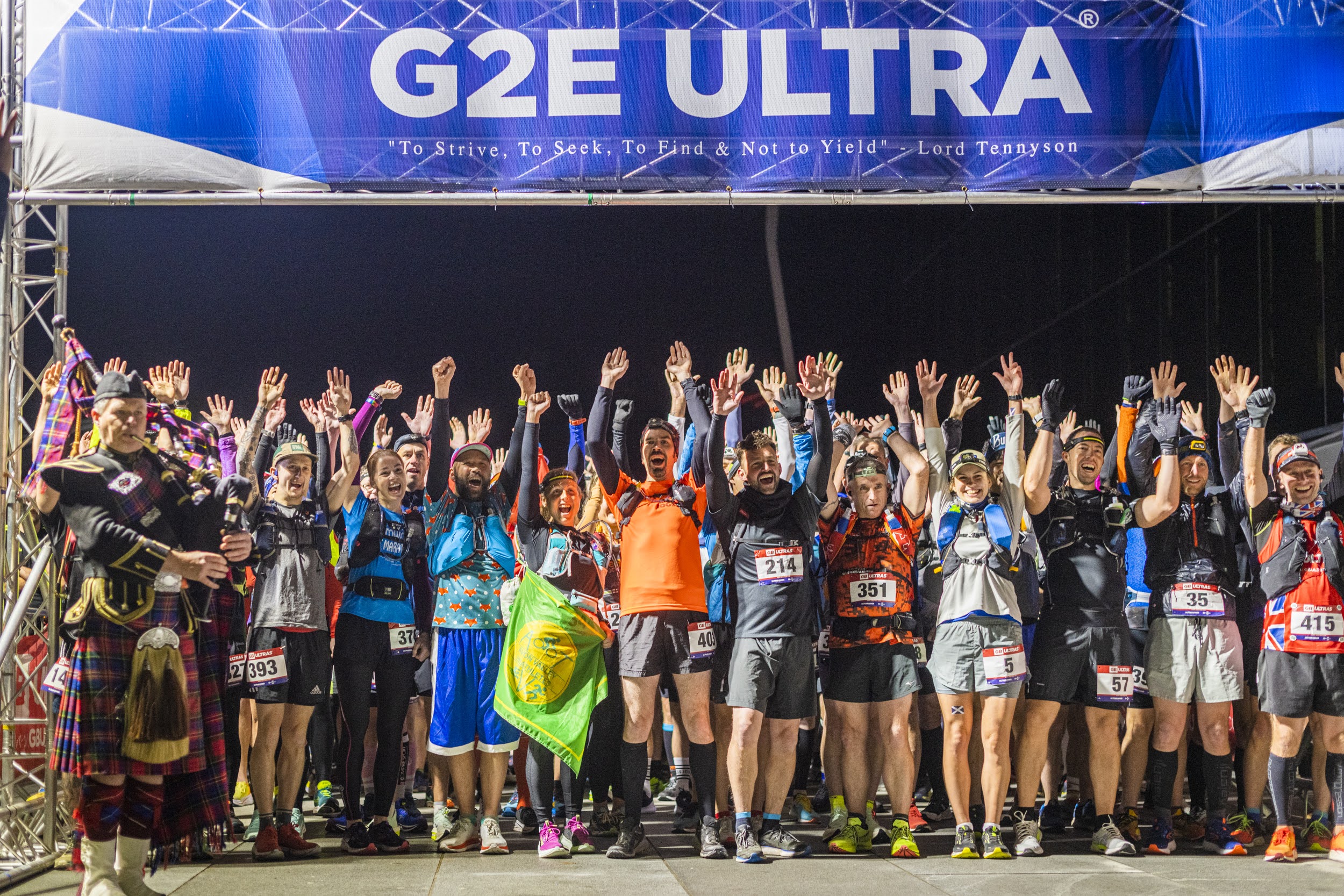 GB Ultras G2E runners on start line