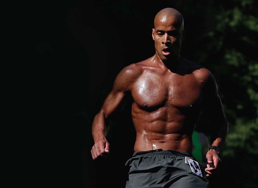 David Goggins running