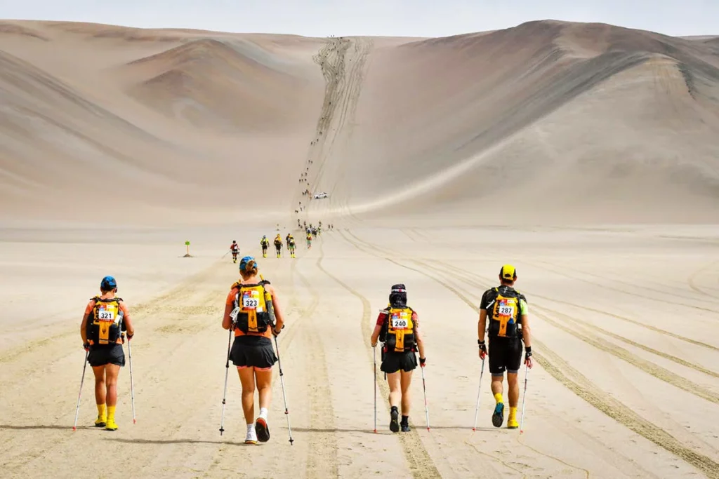 Marathon des Sables desert ultra race