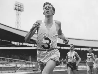 Roger Bannister runner