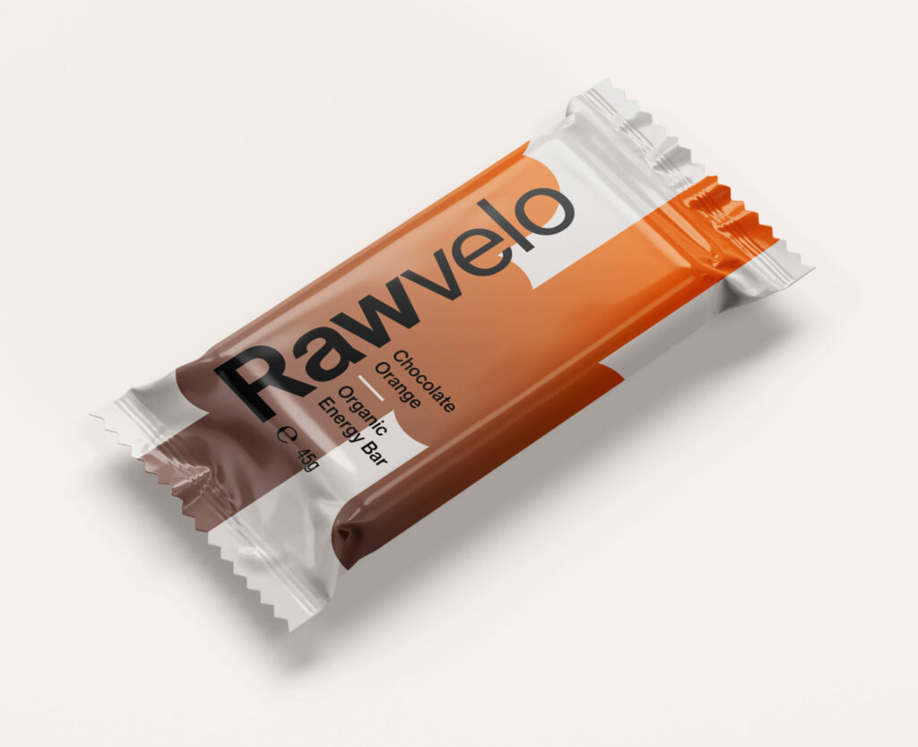 Rawvelo Chocolate Orange energy bar