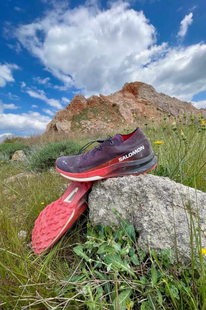 Rocky trail shoe testing in Greece ultra running