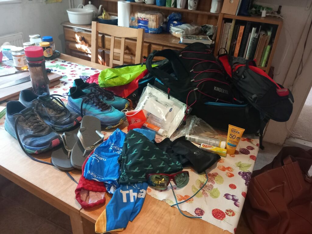 Essential race kit for ultra runners