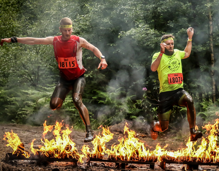 Total Warrior event in Leeds for runners