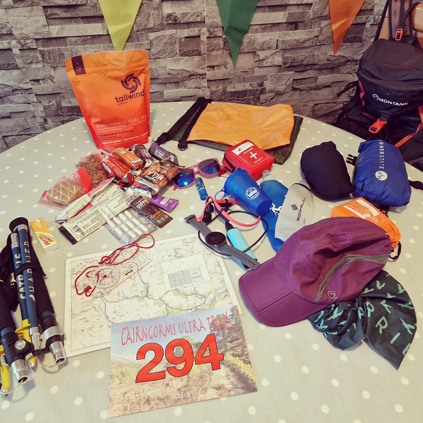 Essential race kit bags for ultra races