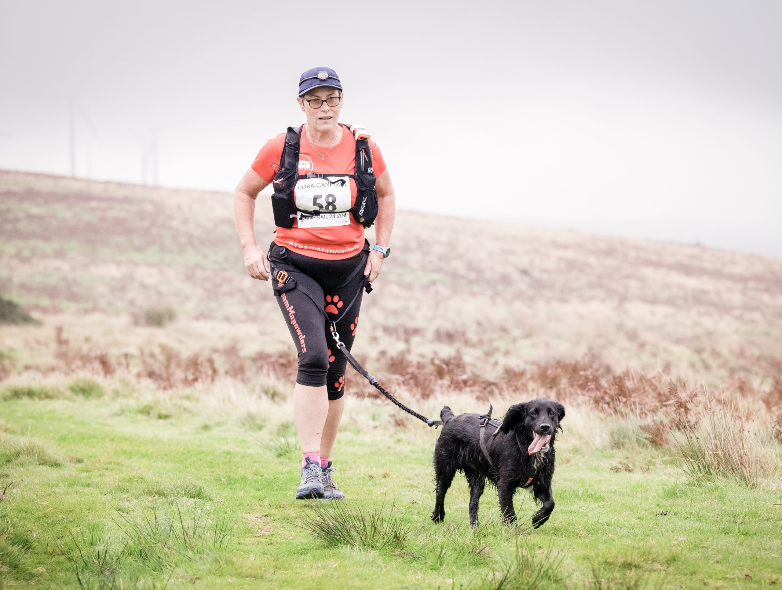 DogFit ultra runners in Cani-Trail ultra race