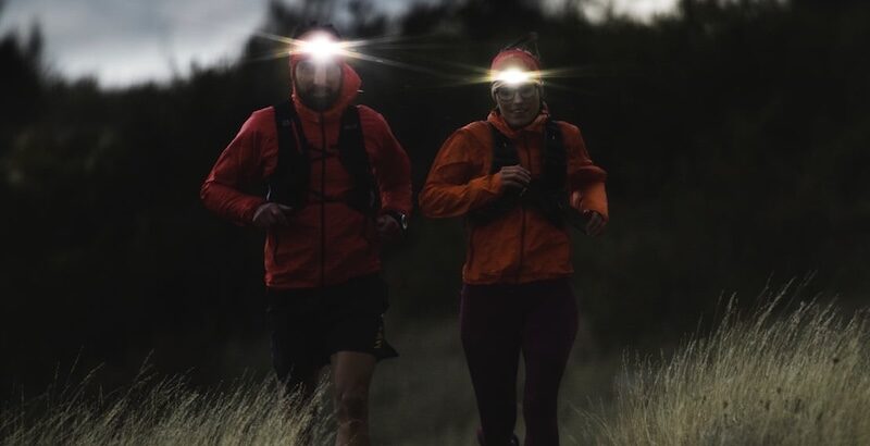 Petzl Swift RL headlamp night running