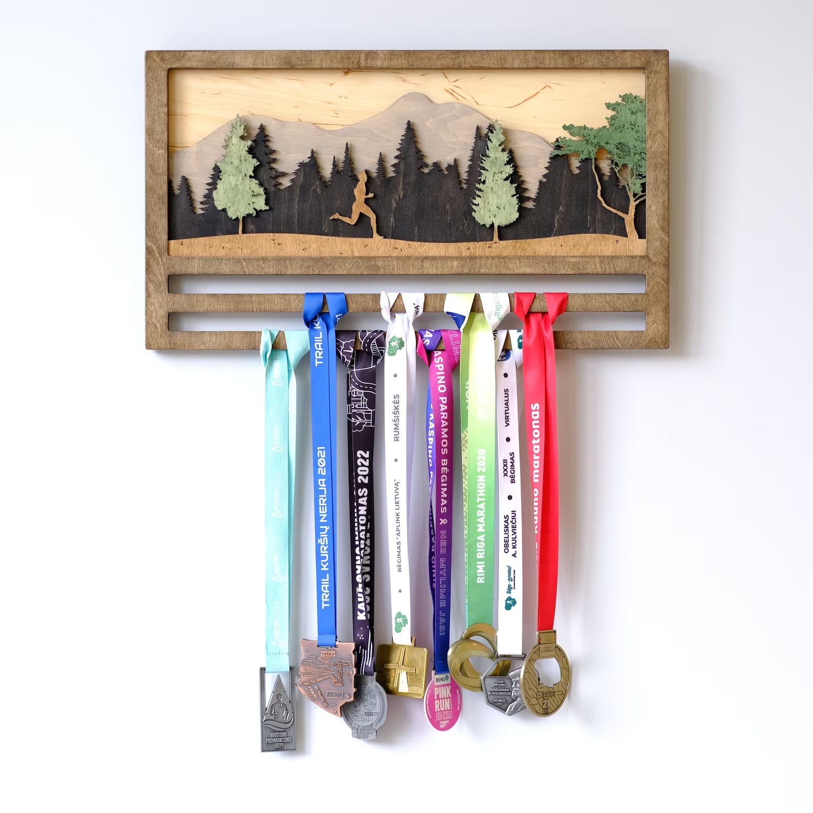 medal display for ultra runner medals