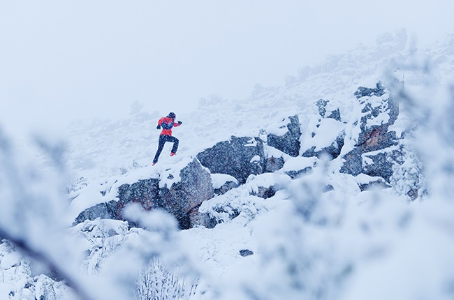 winter ultra running