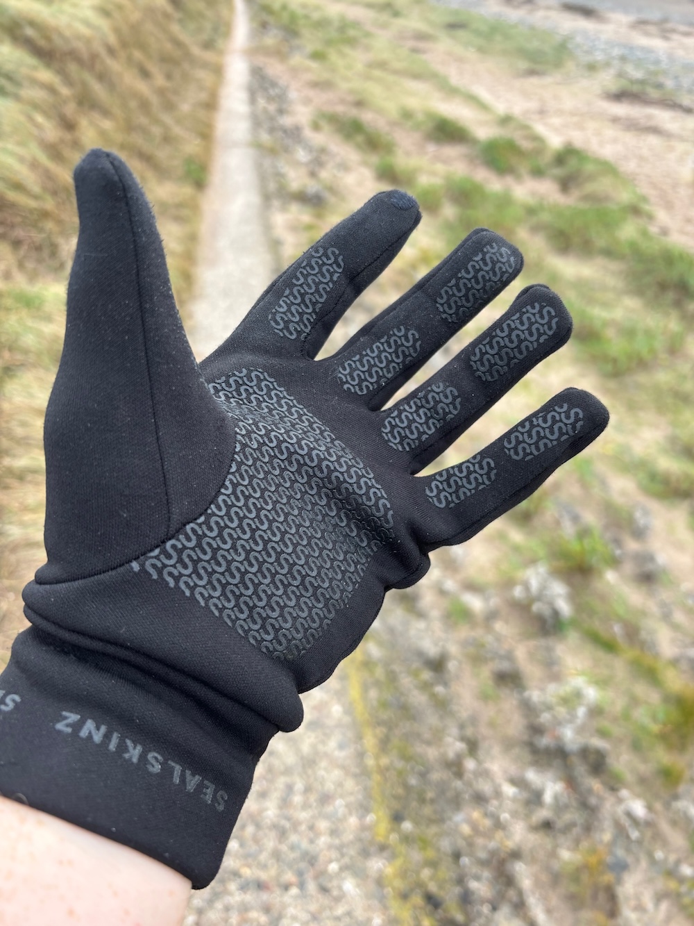 Sealskinz Acle nano fleece running glove test