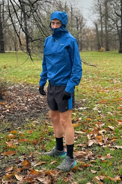 Patagonia wind shell jacket ultra running